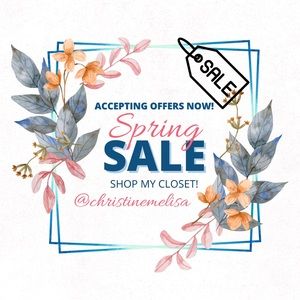 🌺MY CLOSET IS ON SALE‼️ ALL PRICES ARE NEGOTIABLE‼️ SEND AN OFFER ON ANY ITEM‼️